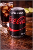 Koel geserveerde frisdrank.